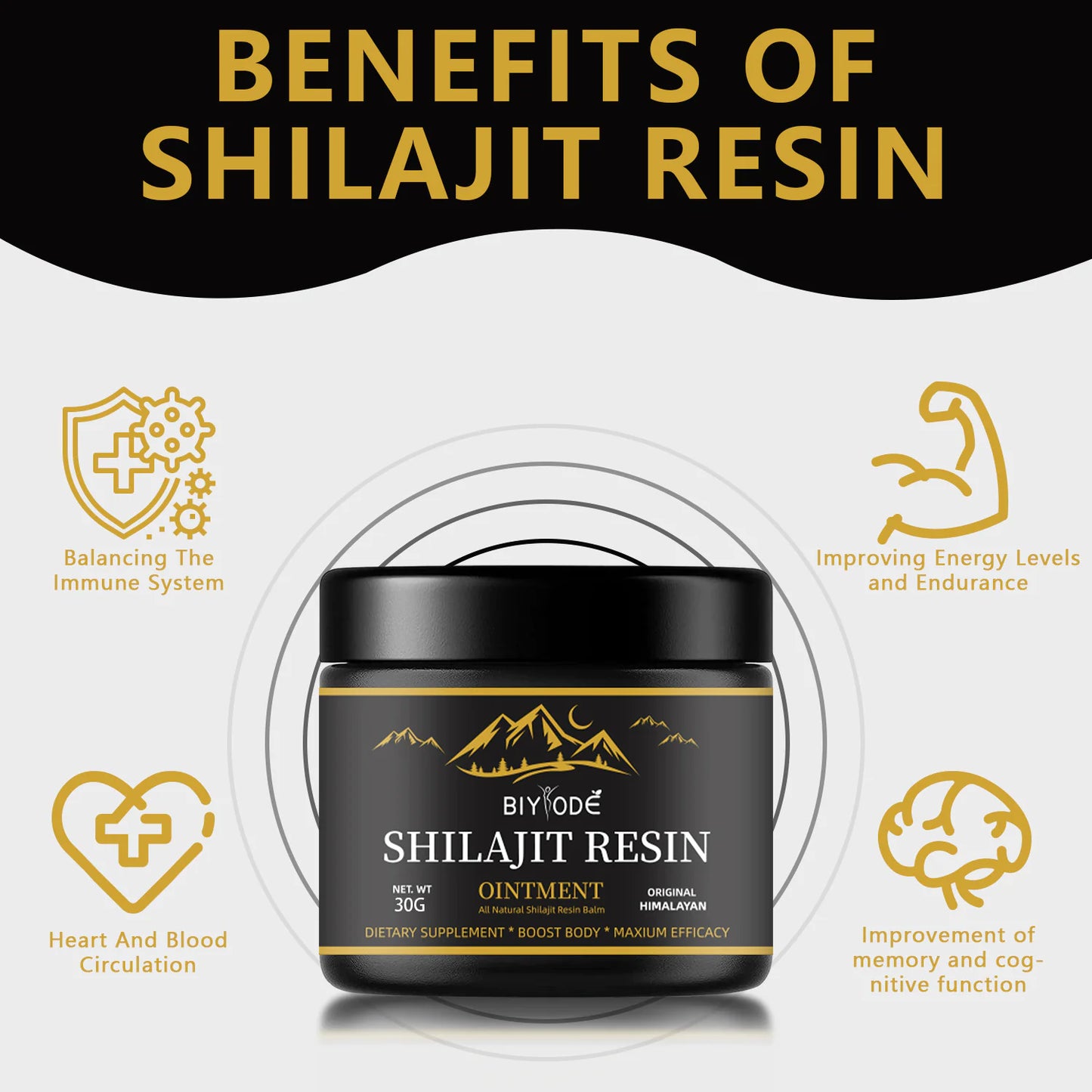 Natural Pure Shilajit Resin 30g